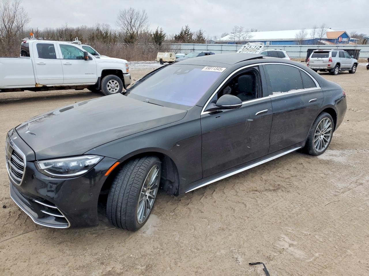 2022 Mercedes-Benz S 580, VIN W1K6G7GB6NA068574 — Side