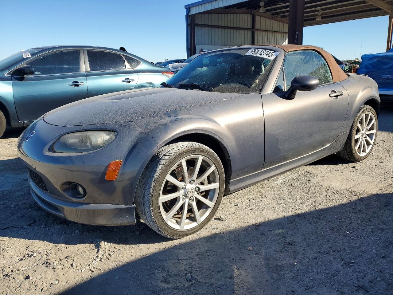 2006 Mazda MX-5 Miata Sport, VIN JM1NC25F560117975 — Rear end