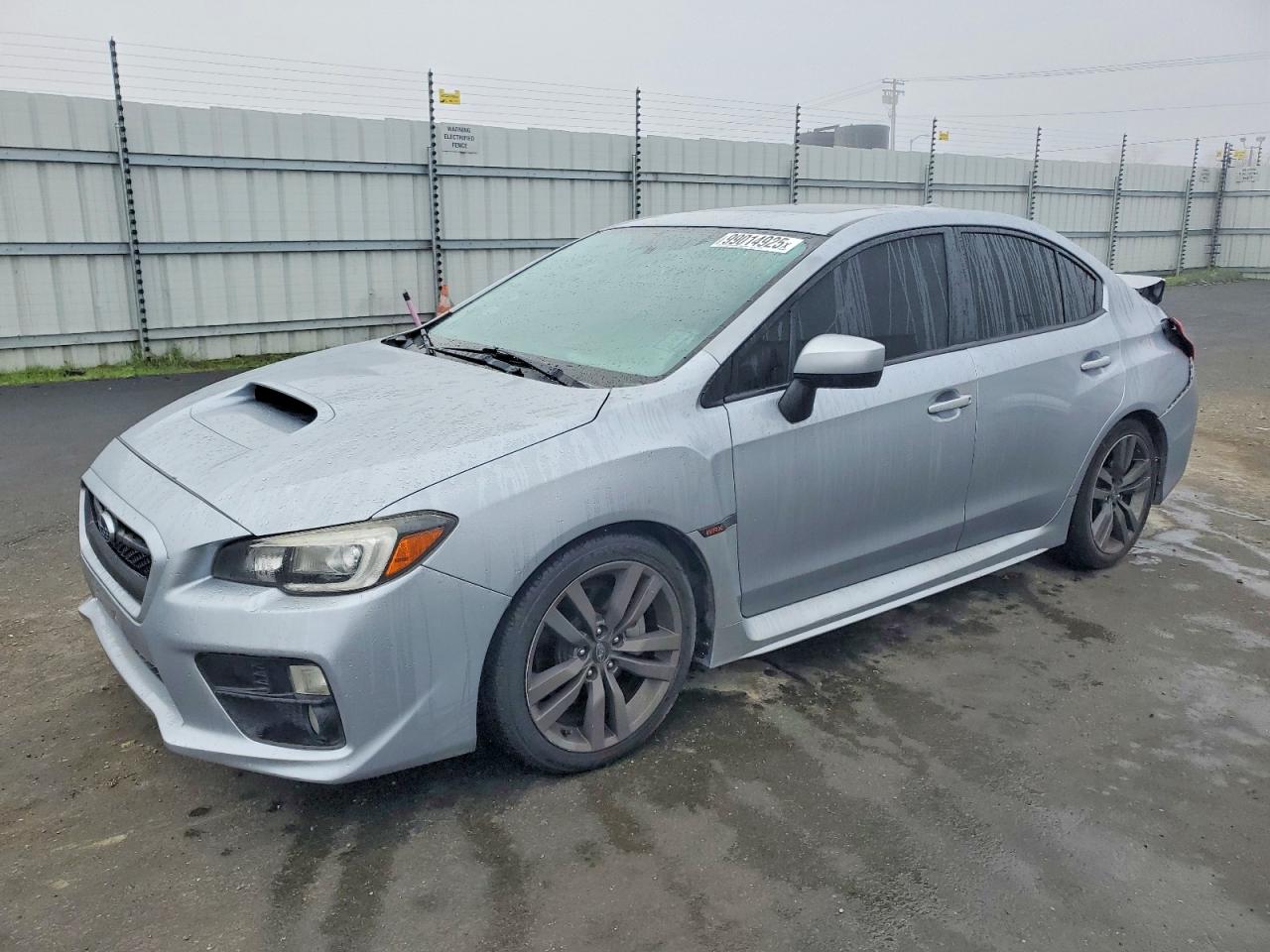 2016 Subaru WRX Limited, VIN JF1VA1J61G8827437 — Rear end