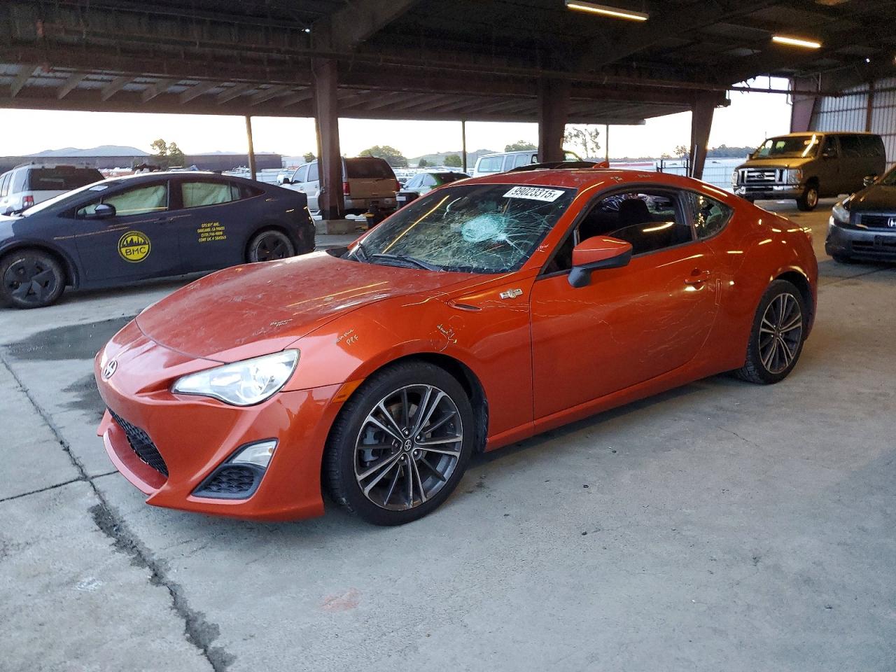 2016 Scion FR-S, VIN JF1ZNAA13G8704779 — Vandalism
