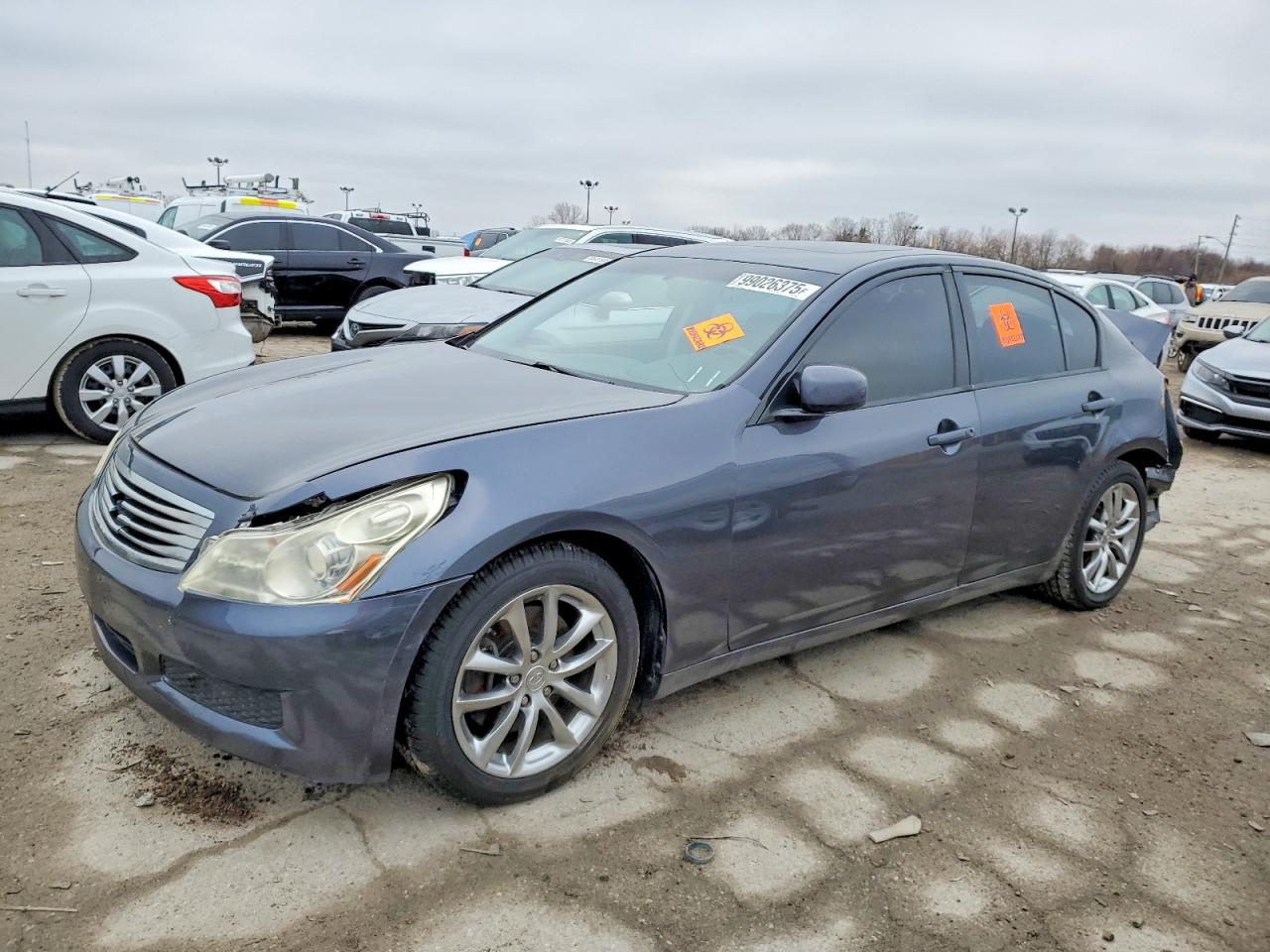 2008 Infiniti G35 Journey, VIN JNKBV61E28M216006 — Rear end