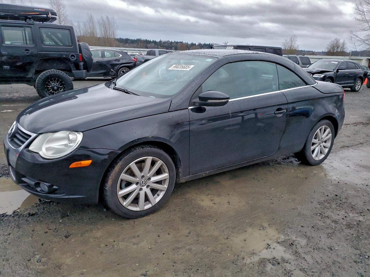 2010 Volkswagen Eos Komfort, VIN WVWBA7AHXAV018190 — Rear end