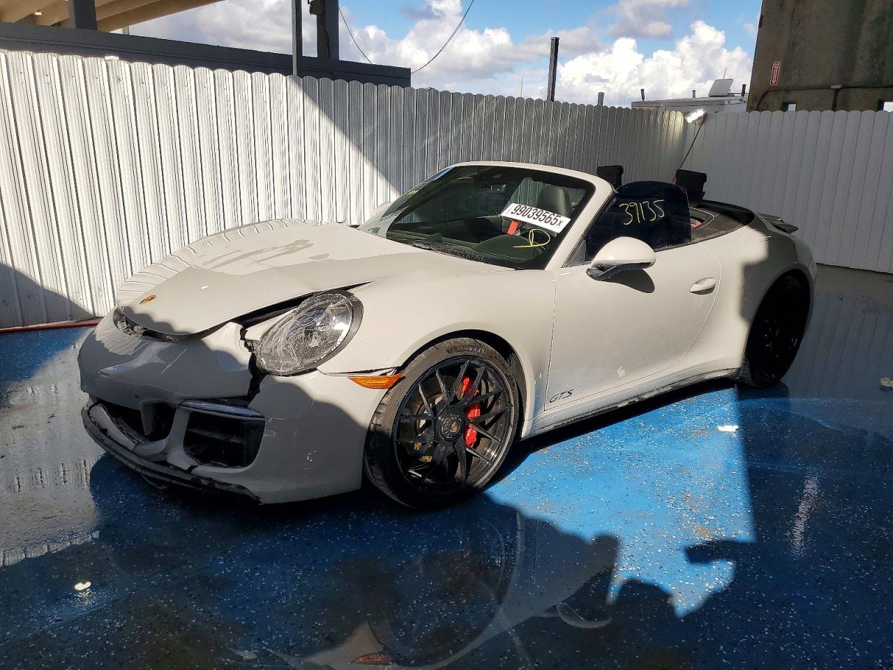 2019 Porsche 911 Carrera S, VIN WP0CB2A9XKS136322 — Front end