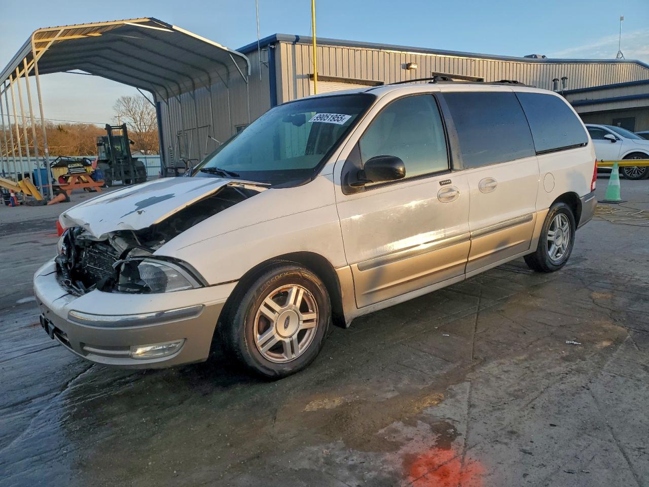 2003 Ford Windstar SEL, VIN 2FMDA53493BA09367 — Front end