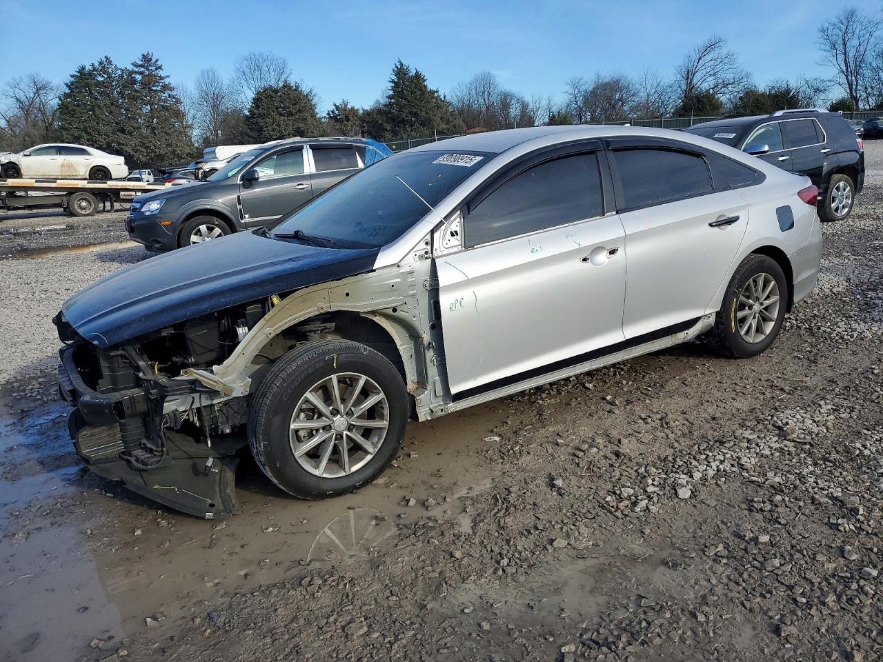 2018 Hyundai Sonata SE, VIN 5NPE24AF0JH694624 — Partial repair