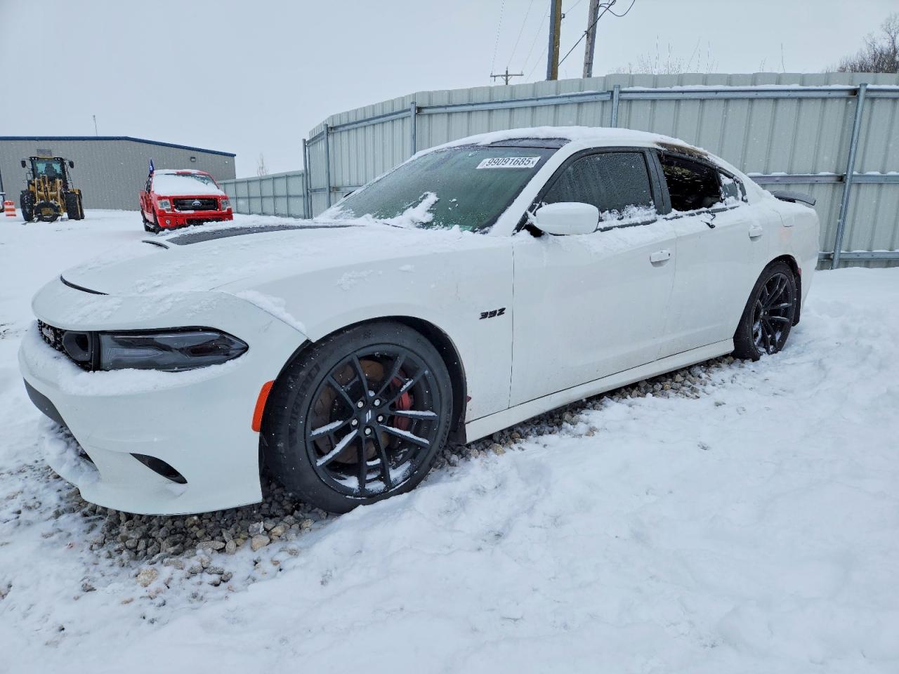 2017 Dodge Charger R/T Scat Pack, VIN 2C3CDXGJ2HH644636 — Пожар в салоне