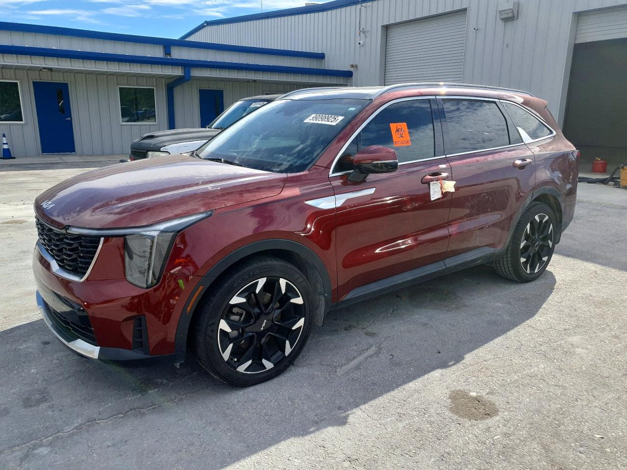 2024 Kia Sorento EX, VIN 5XYRH4JF7RG255035 — Vandalism