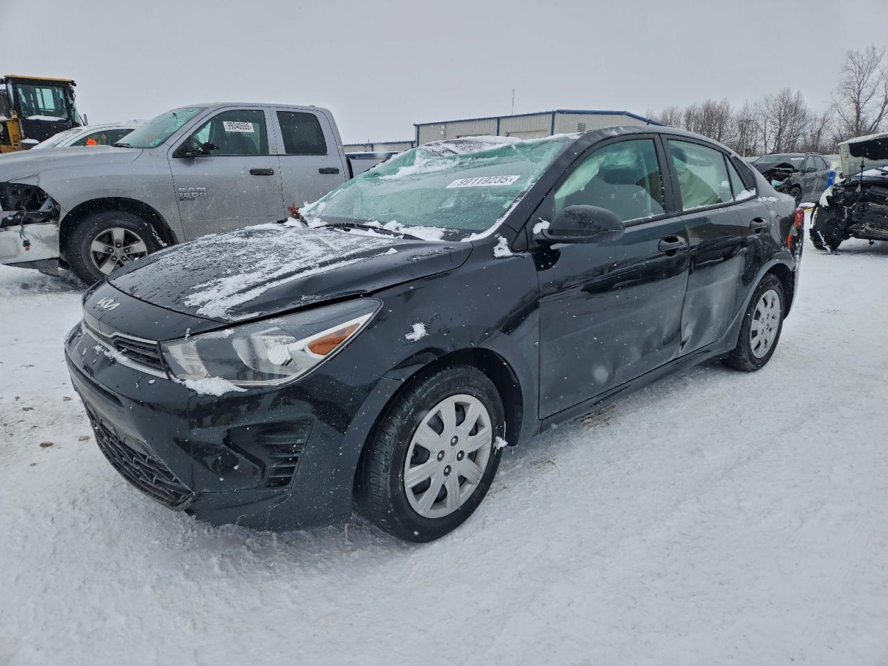 2023 Kia Rio LX, VIN 3KPA24AD7PE525257 — Rollover