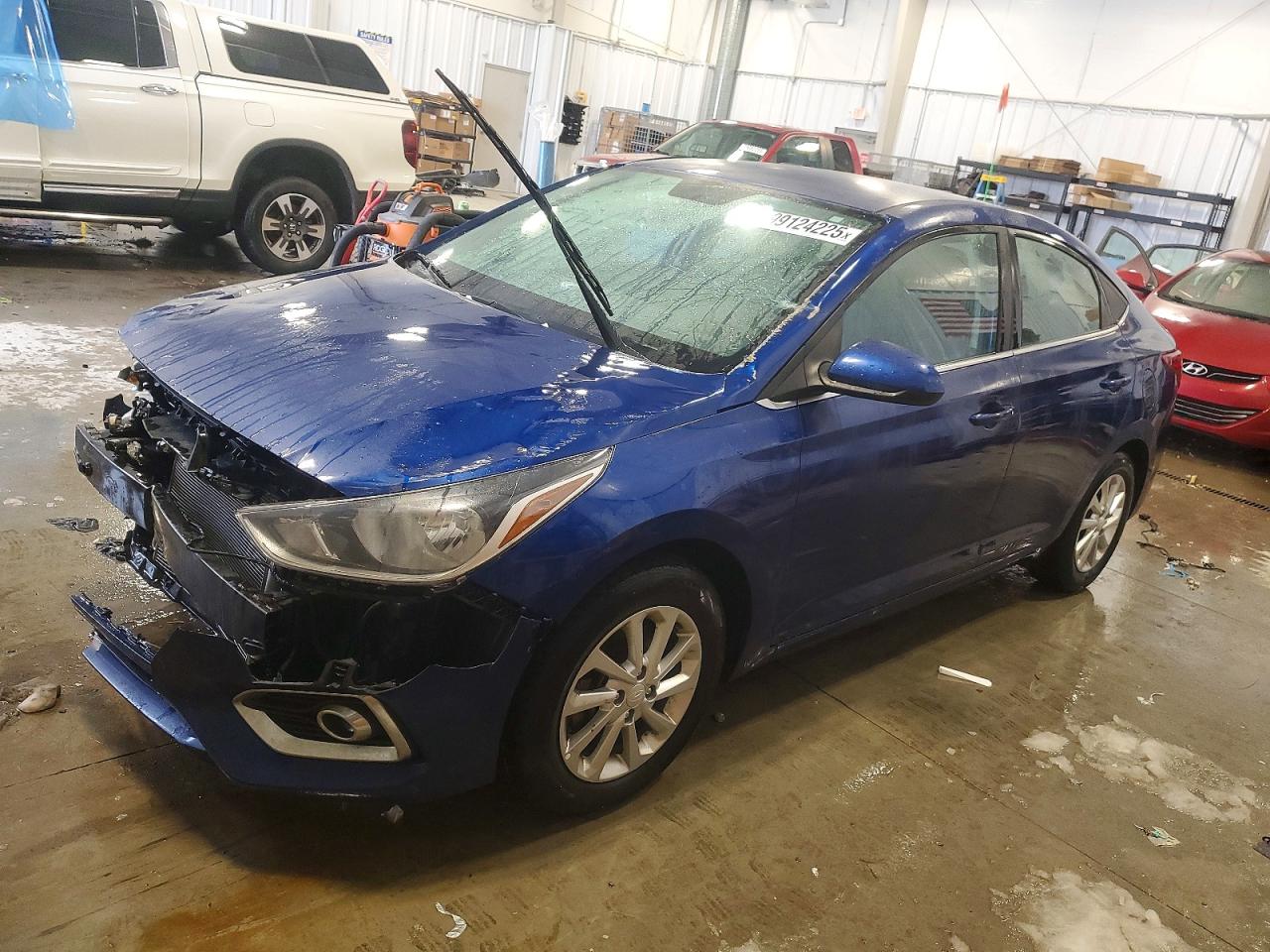 2022 Hyundai Accent SE, VIN 3KPC24A63NE187668 — Front end