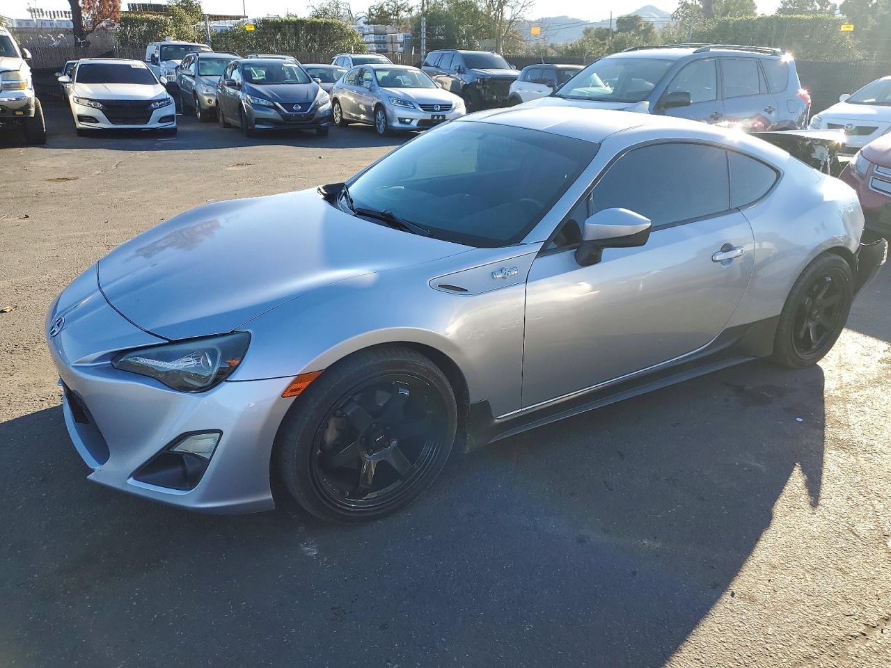 2016 Scion FR-S, VIN JF1ZNAA15G8704072 — Rear end