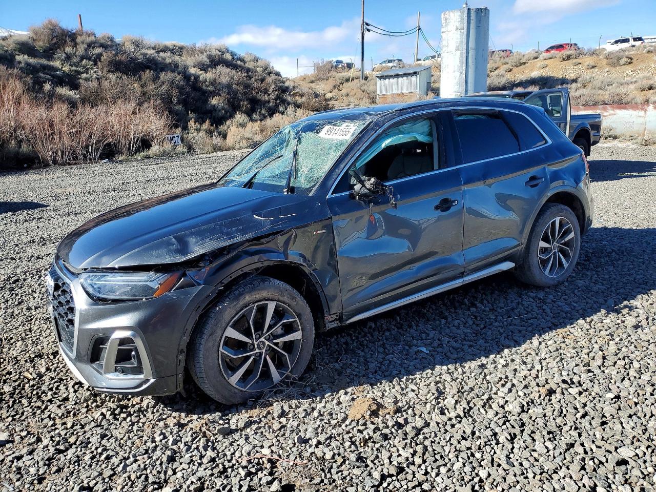 2024 Audi Q5 S line Premium, VIN WA1GAAFY9R2092218 — Rollover