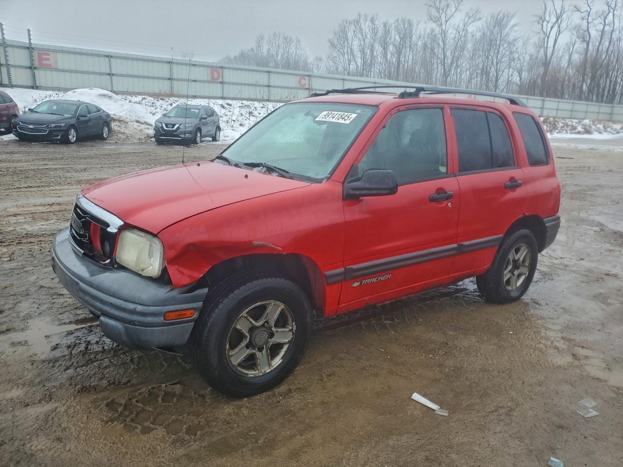 2004 Chevrolet Tracker, VIN 2CNBJ134046907334 — Front end