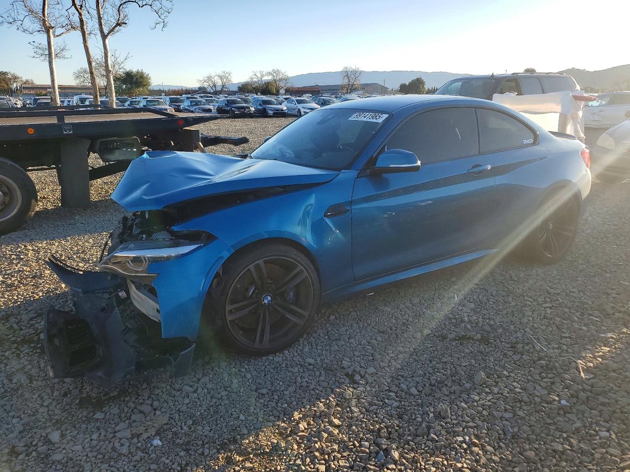 2018 BMW M2, VIN WBS1J5C59JVD36526 — Front end