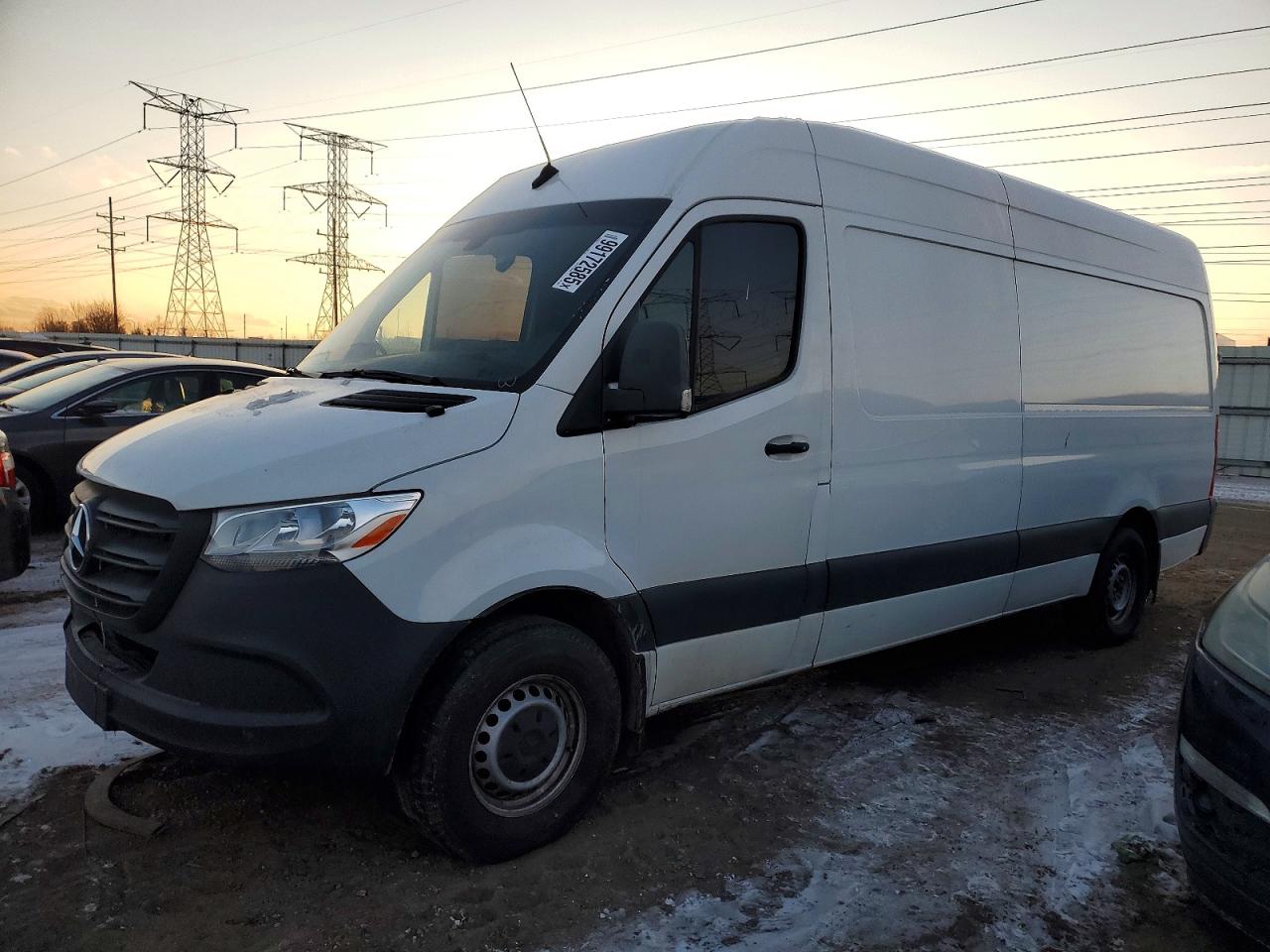 2021 Mercedes-Benz Sprinter Cargo, VIN W1W40CHY0MT052590 — Front end