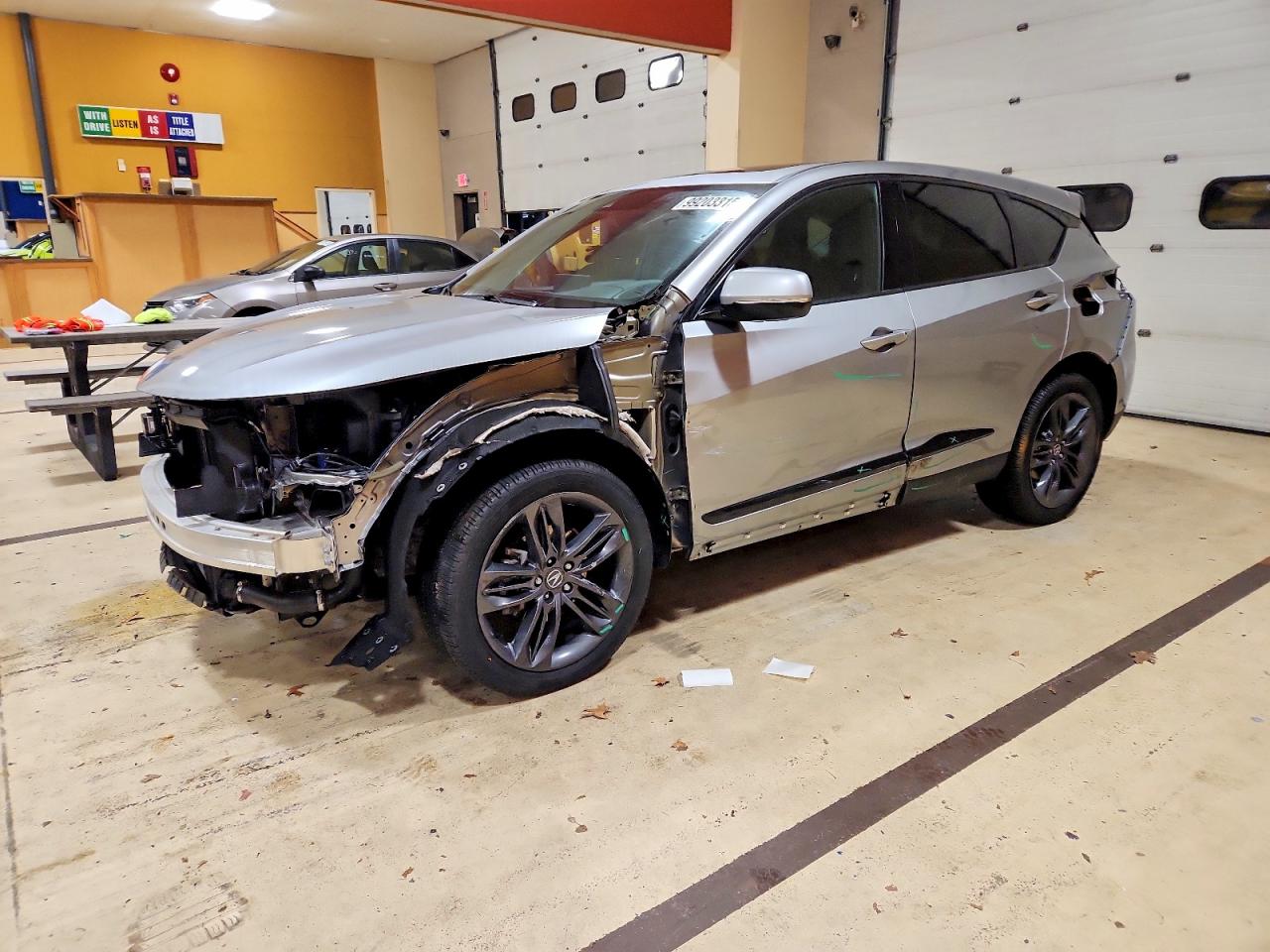 2023 Acura RDX w/A-Spec Package, VIN 5J8TC2H67PL019079 — Stripped