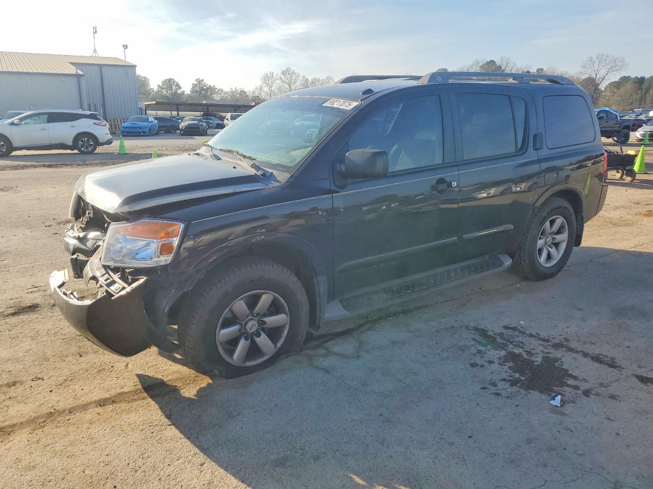 2015 Nissan Armada SL, VIN 5N1BA0ND4FN621248 — Front end