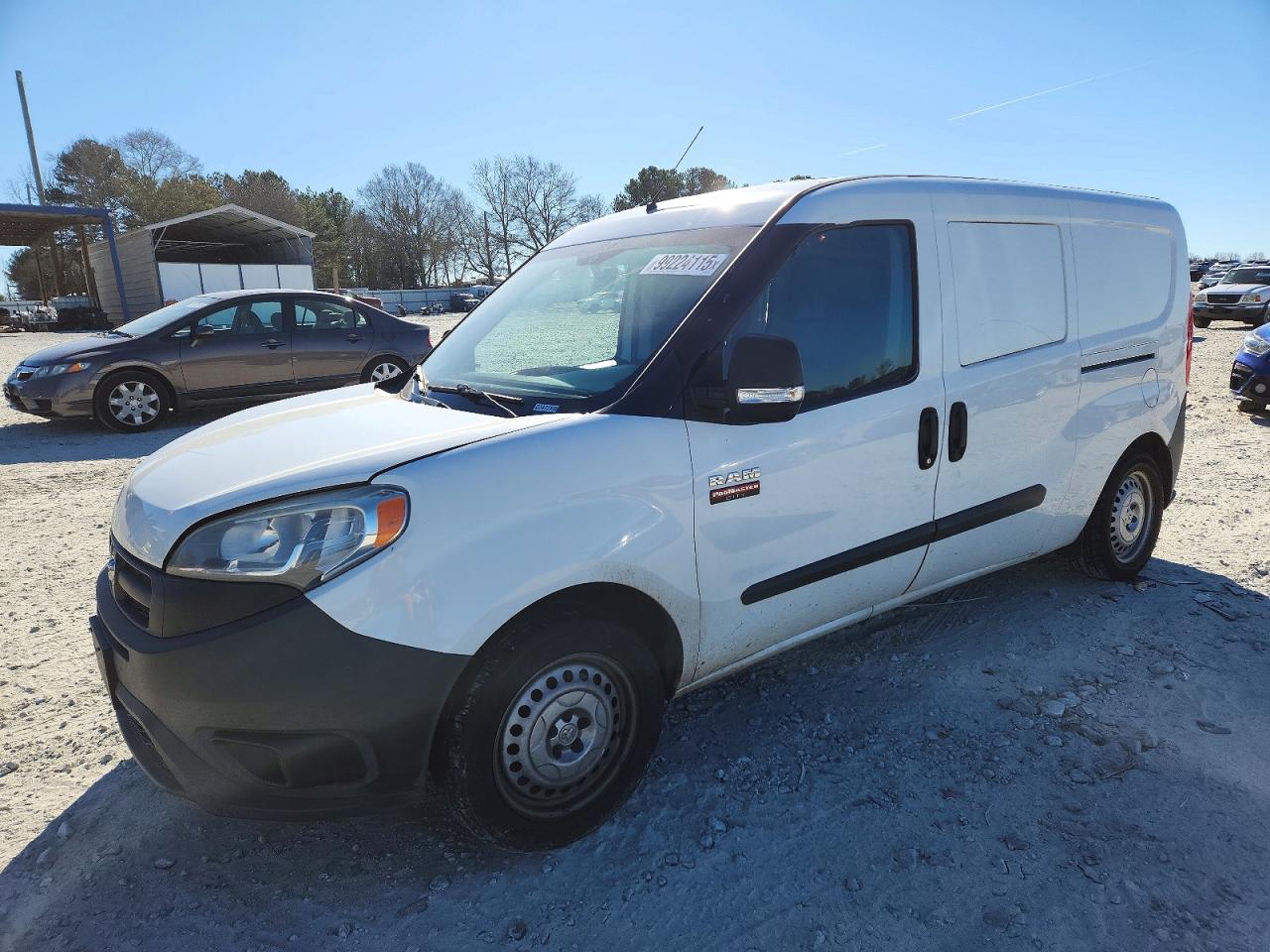 2017 Ram ProMaster City Cargo Tradesman, VIN ZFBERFAB1H6D34728 — Rear end