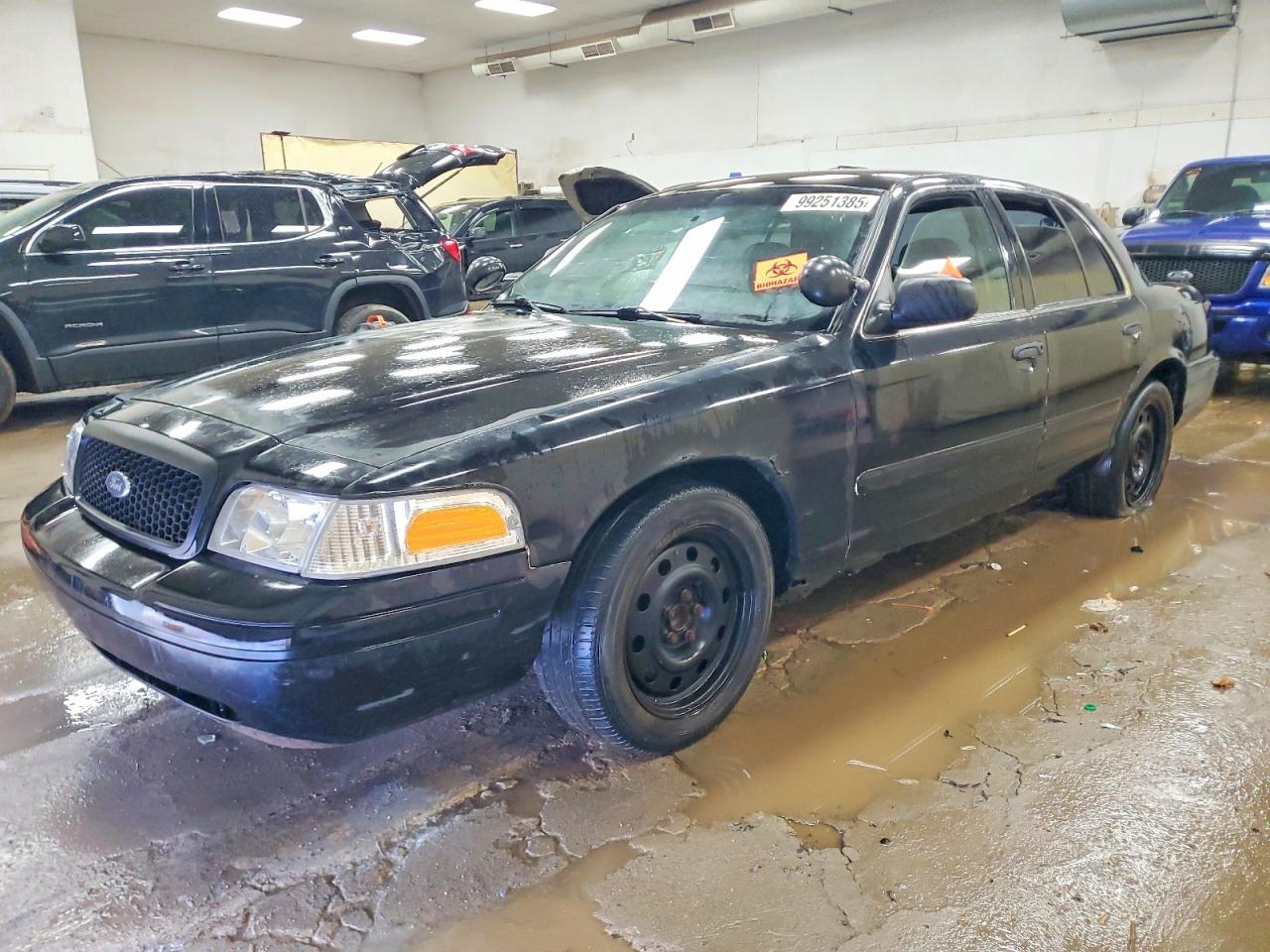 2006 Ford Police Interceptor, VIN 2FAFP71W46X135287 — Engine fire
