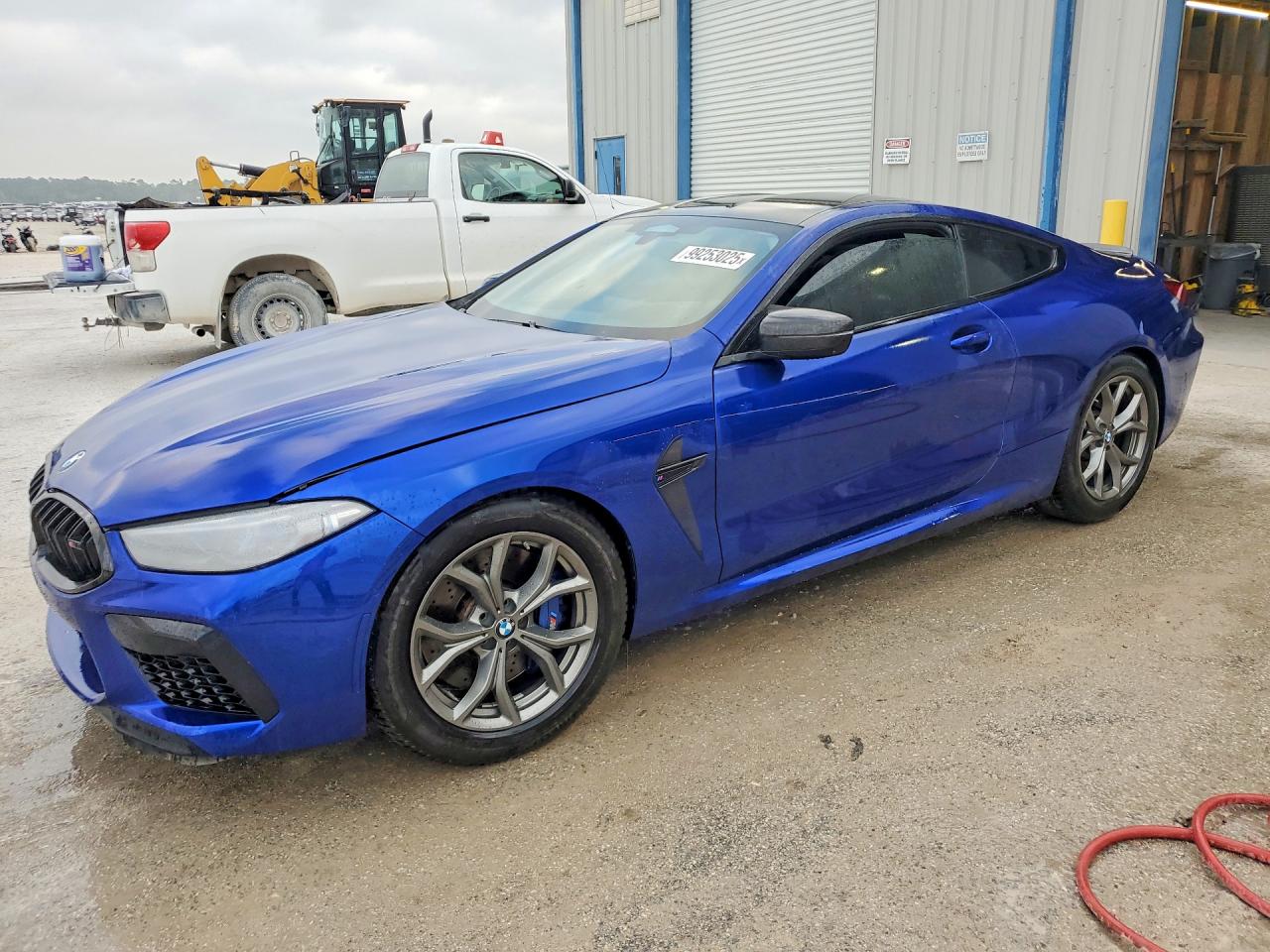 2024 BMW M8 Competition, VIN WBSAE0C09RCR46815 — Water / flood