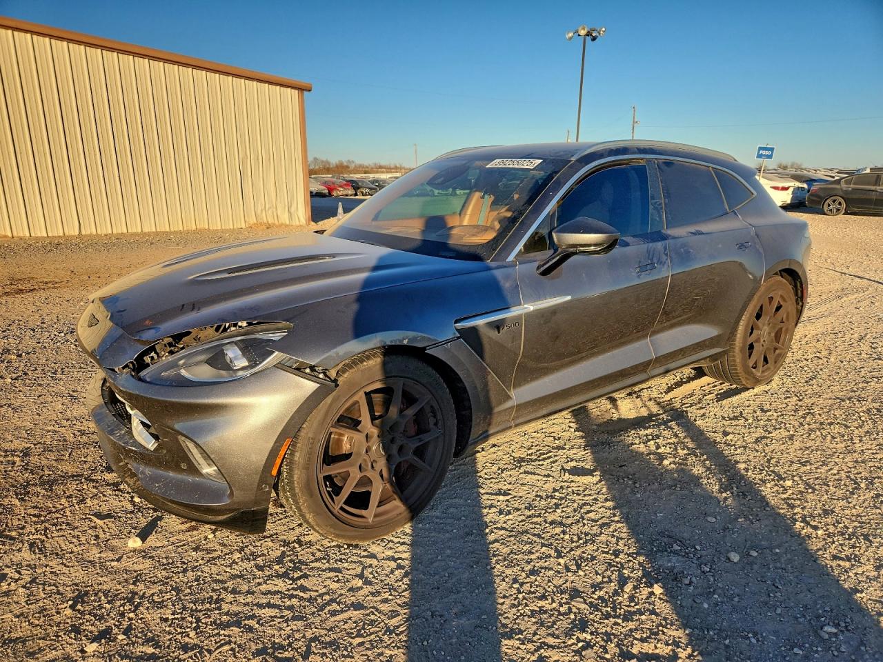 2021 Aston Martin DBX, VIN SCFVUJAW9MTV00912 — Front end