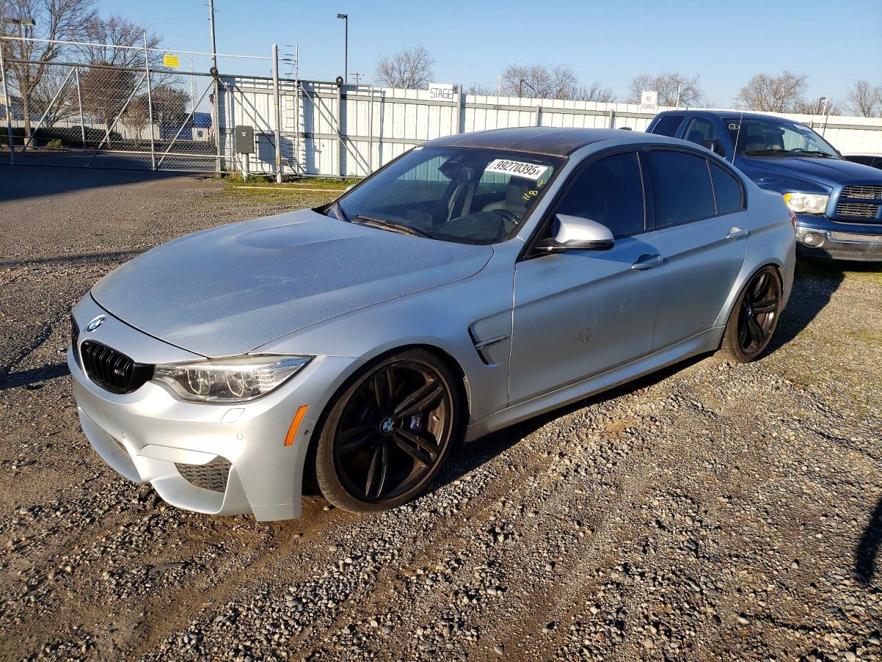 2016 BMW M3, VIN WBS8M9C50G5D31205 — Normal wear