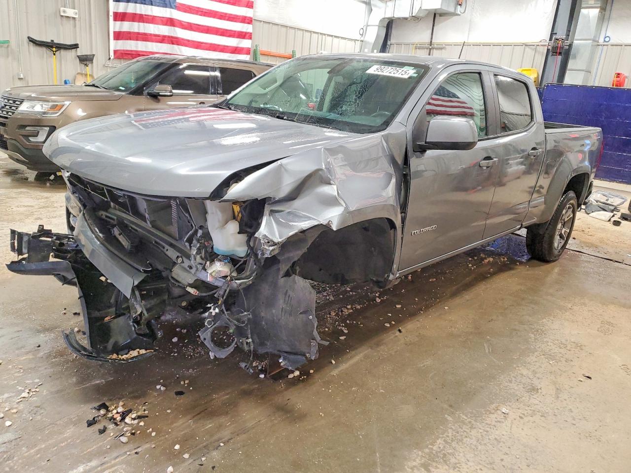 2018 Chevrolet Colorado 4WD Z71, VIN 1GCGTDEN6J1151339 — Перед