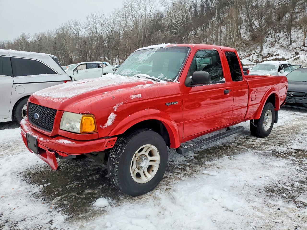 2003 Ford Ranger XL Fleet, VIN 1FTYR44U93PB72570 — Перед