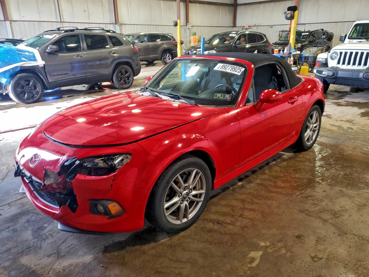 2014 Mazda MX-5 Miata Sport, VIN JM1NC2JF1E0236501 — Front end