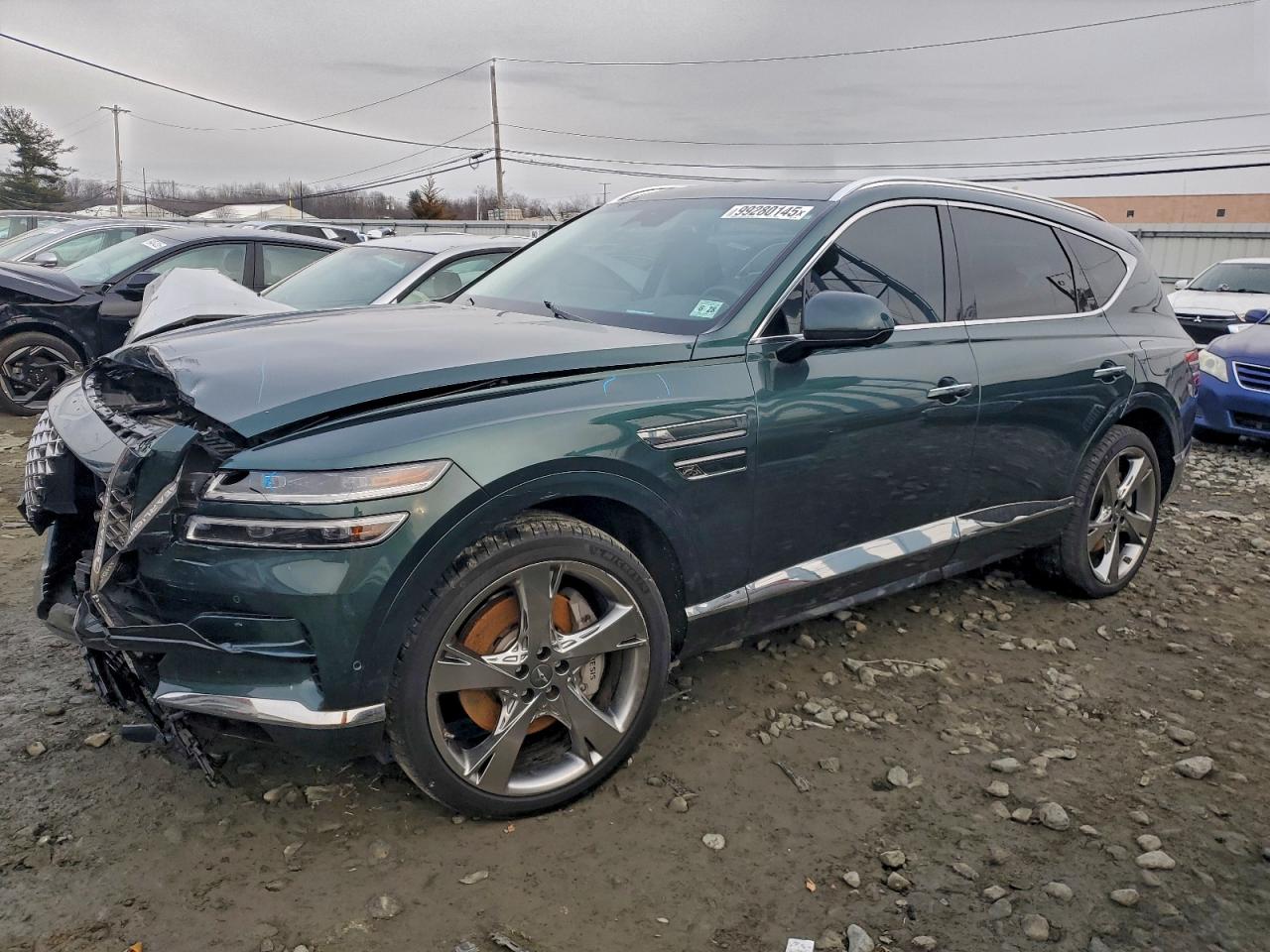 2023 Genesis GV80, VIN KMUHBDSB7PU117576 — Front end