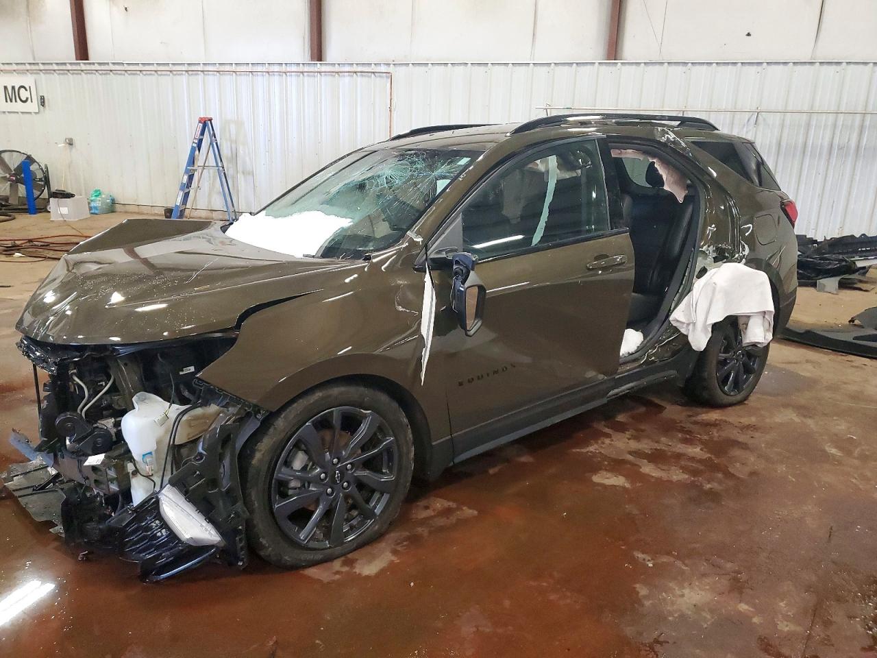 2024 Chevrolet Equinox RS, VIN 3GNAXMEG3RL228885 — Biohazard / chemical