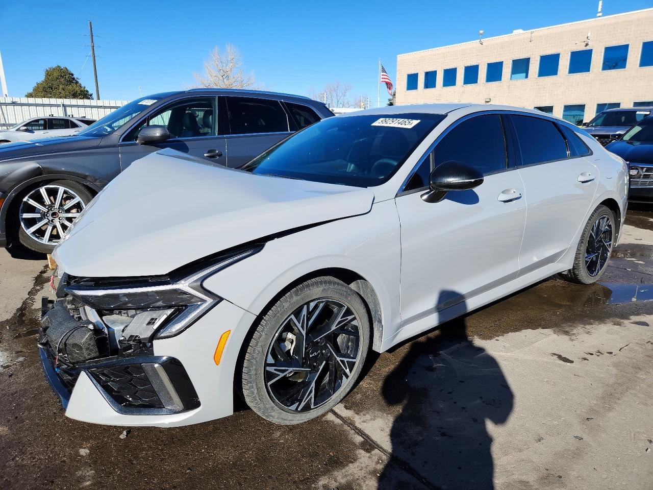 2025 Kia K5 GT-Line, VIN KNAG64J74S5276622 — Front end