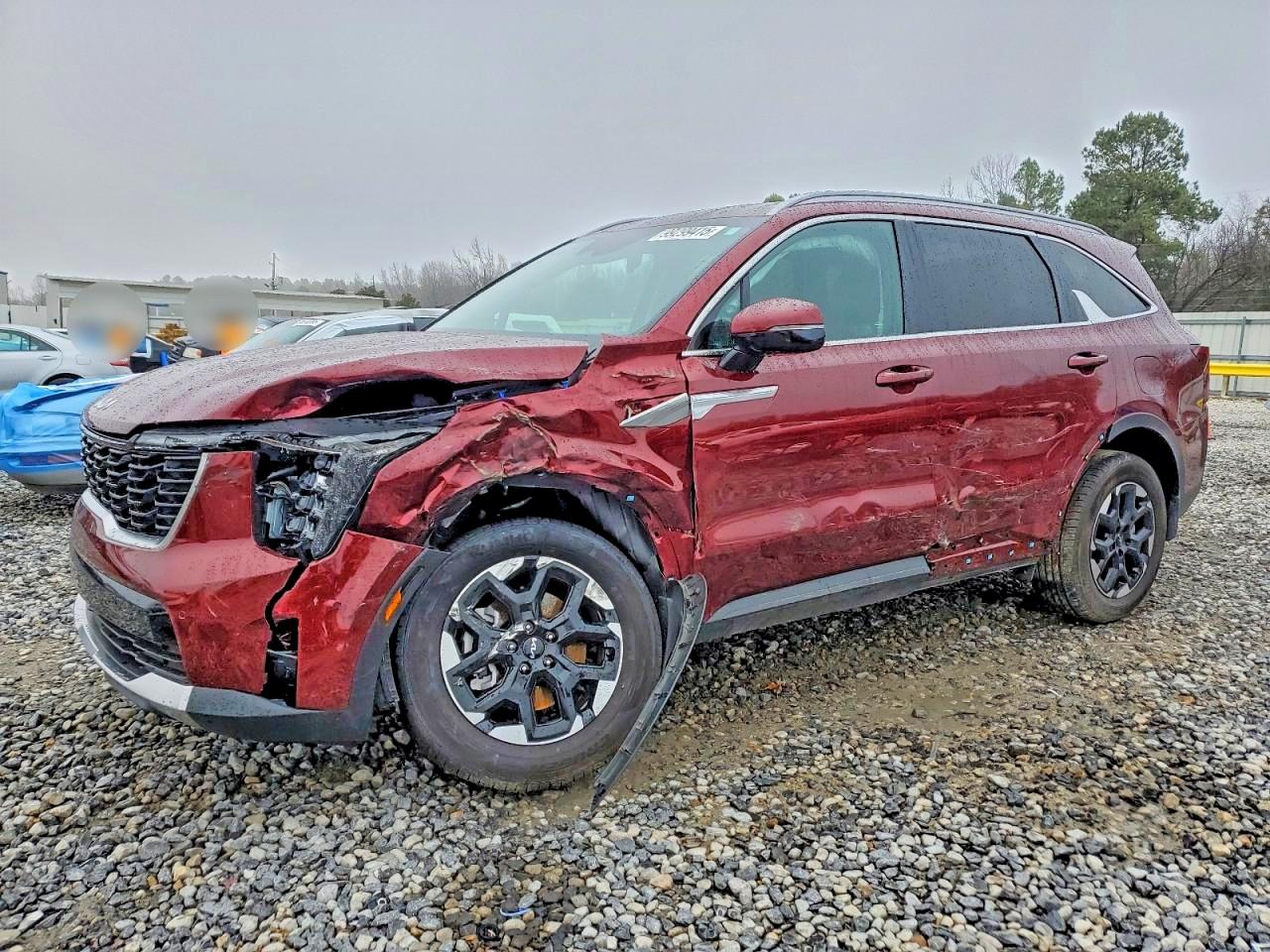 2025 Kia Sorento S, VIN 5XYRLDJC2SG397769 — Front end