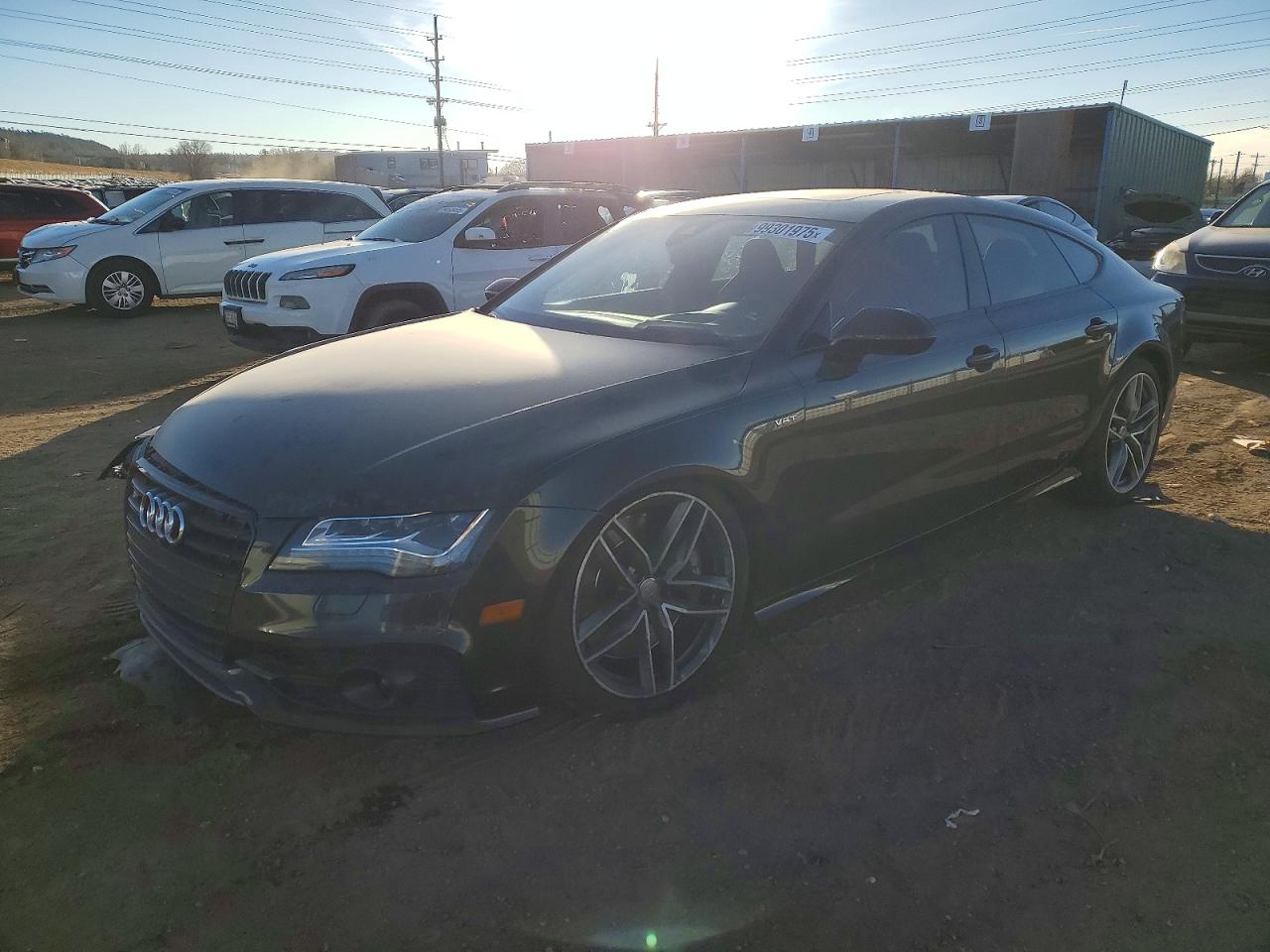 2015 Audi S7, VIN WAUW2AFC5FN020765 — Перед