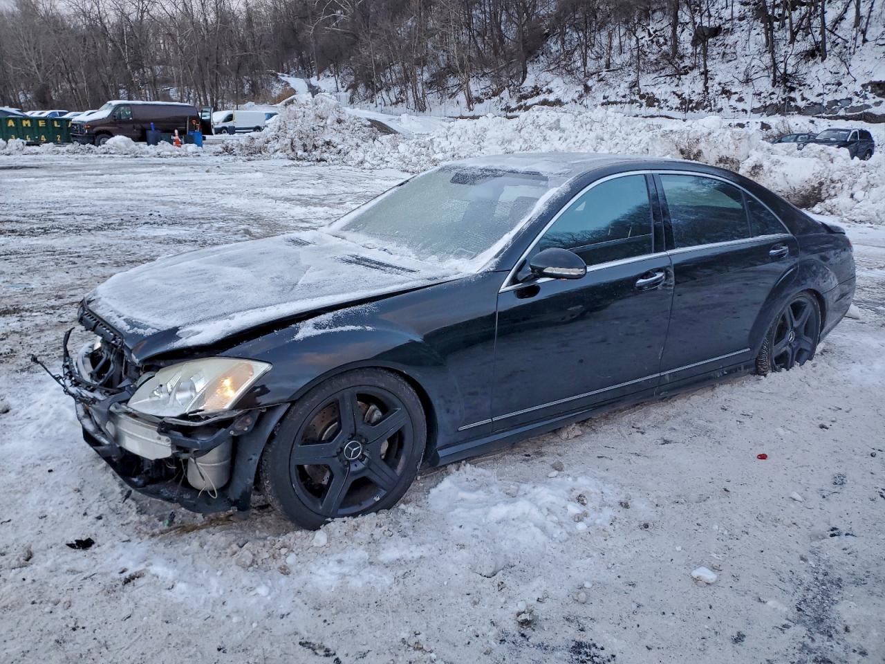 2008 Mercedes-Benz S 550, VIN WDDNG86X08A194416 — Front end