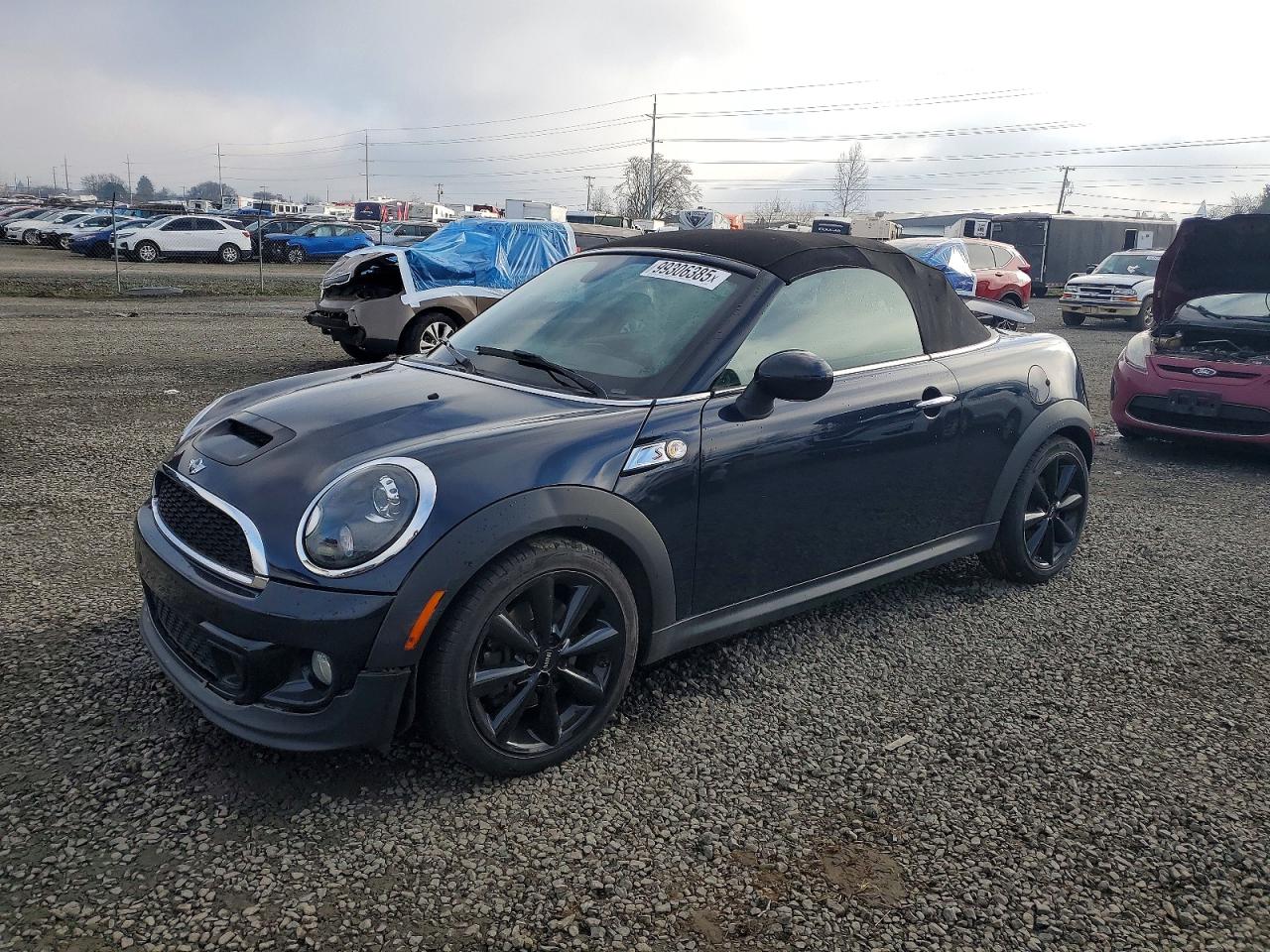 2012 MINI Roadster S, VIN WMWSY3C53CT144300 — Water / flood