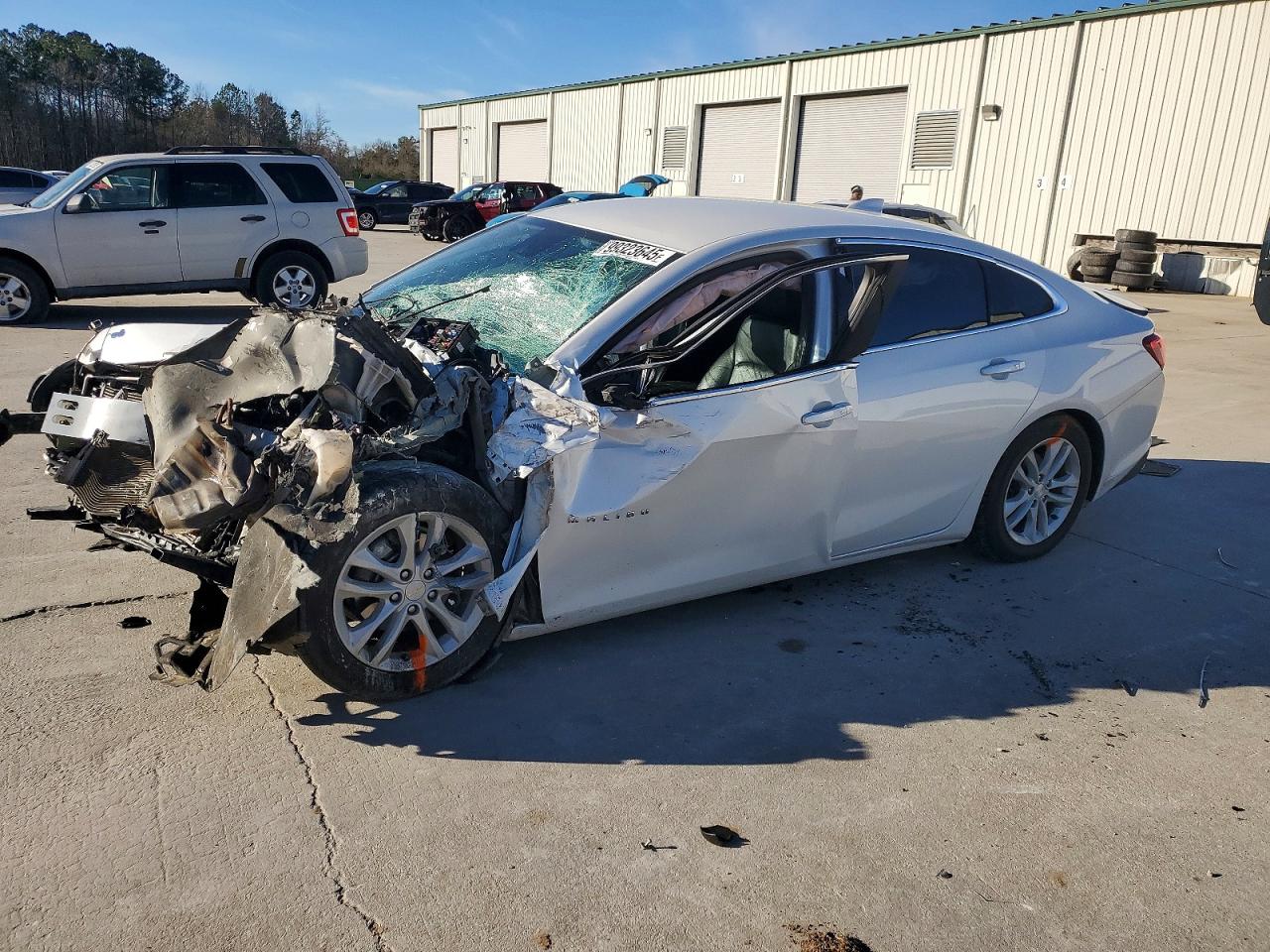 2018 Chevrolet Malibu Hybrid, VIN 1G1ZF5SU9JF151350 — Front end