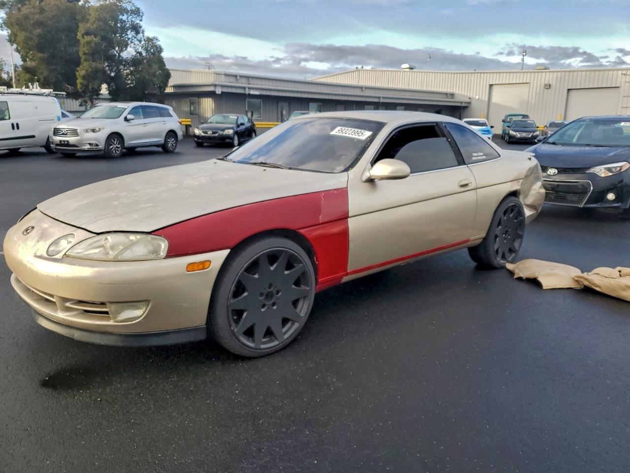 1992 Lexus SC 400, VIN JT8UZ30C2N0003443 — Rear end