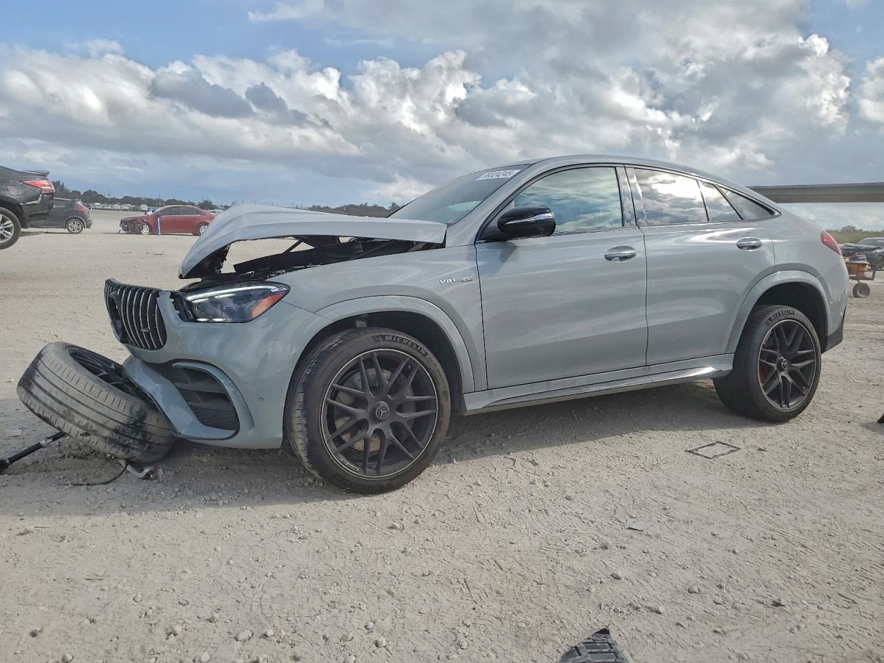 2025 Mercedes-Benz GLE 63 S AMG, VIN 4JGFD8KB7SB473862 — Front end