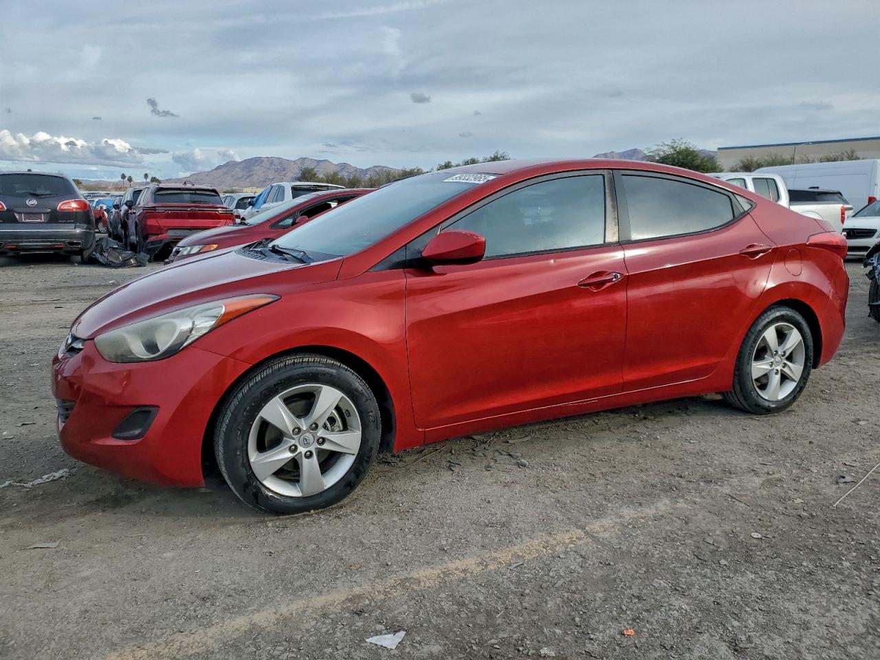 2011 Hyundai Elantra GLS, VIN KMHDH4AE5BU151242 — Vandalism