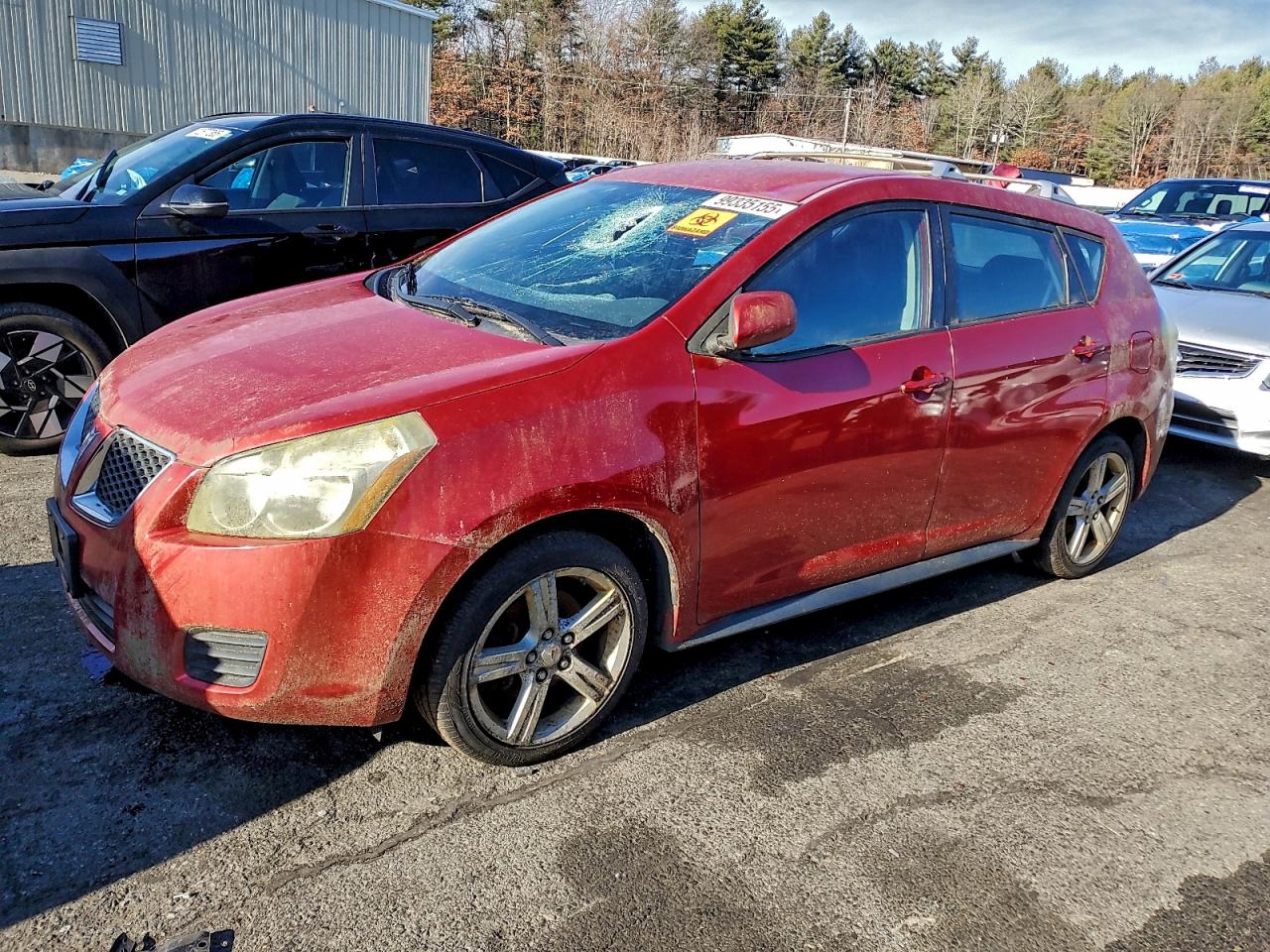 2009 Pontiac Vibe, VIN 5Y2SM67079Z473182 — Крыша