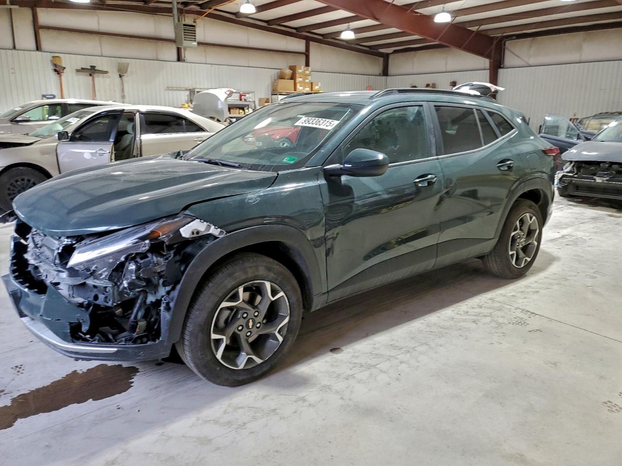 2025 Chevrolet Trax LT, VIN KL77LHEP5SC236863 — Partial repair