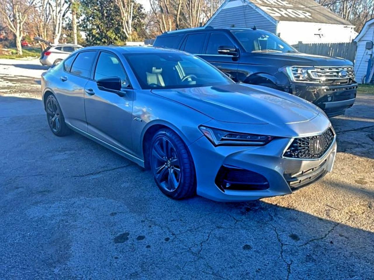 2021 Acura TLX w/A-Spec Package, VIN 19UUB6F50MA003208 — Auction photo
