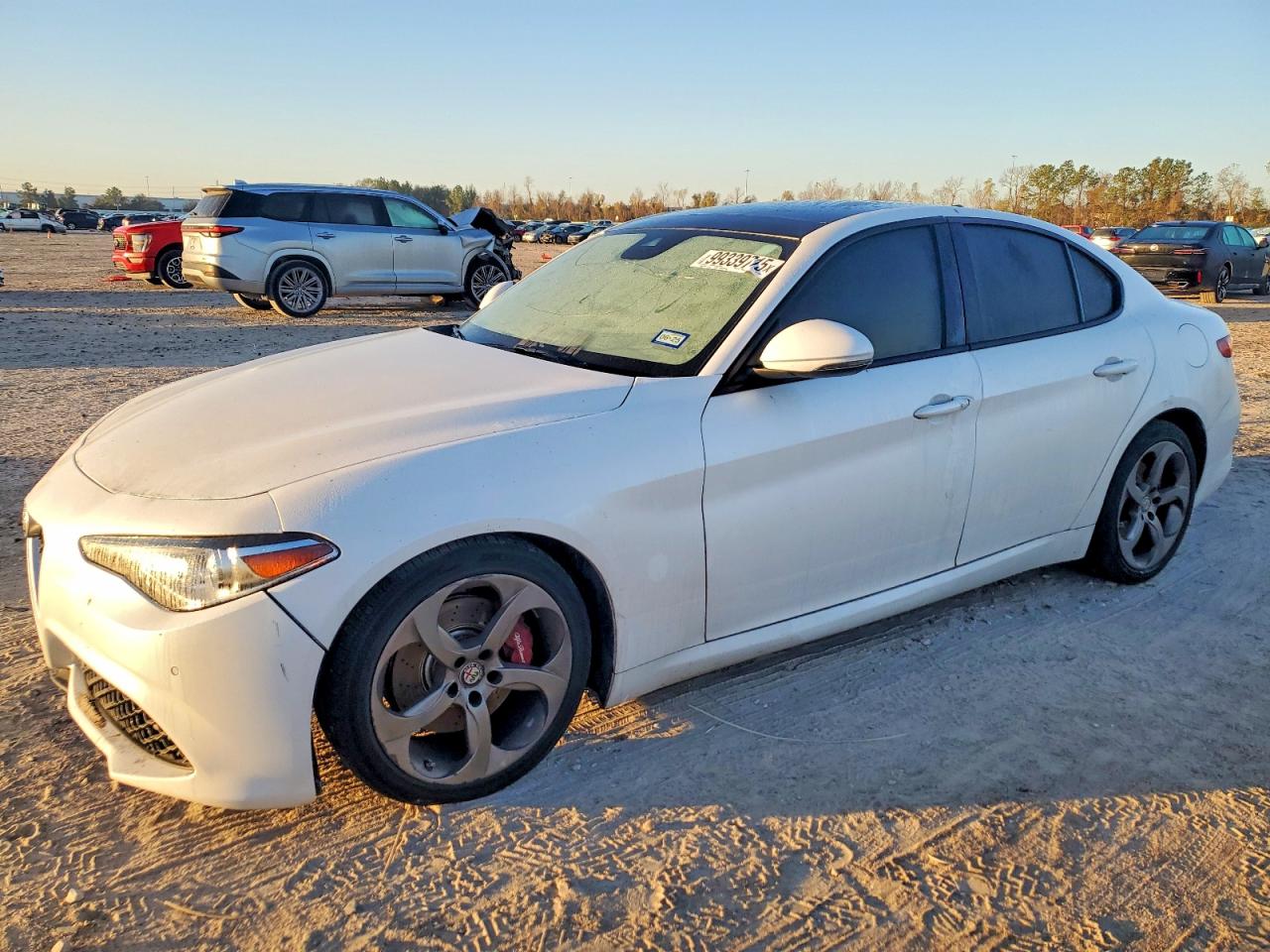 2017 Alfa Romeo Giulia Ti, VIN ZARFAECN6H7536892 — Вода / потоп