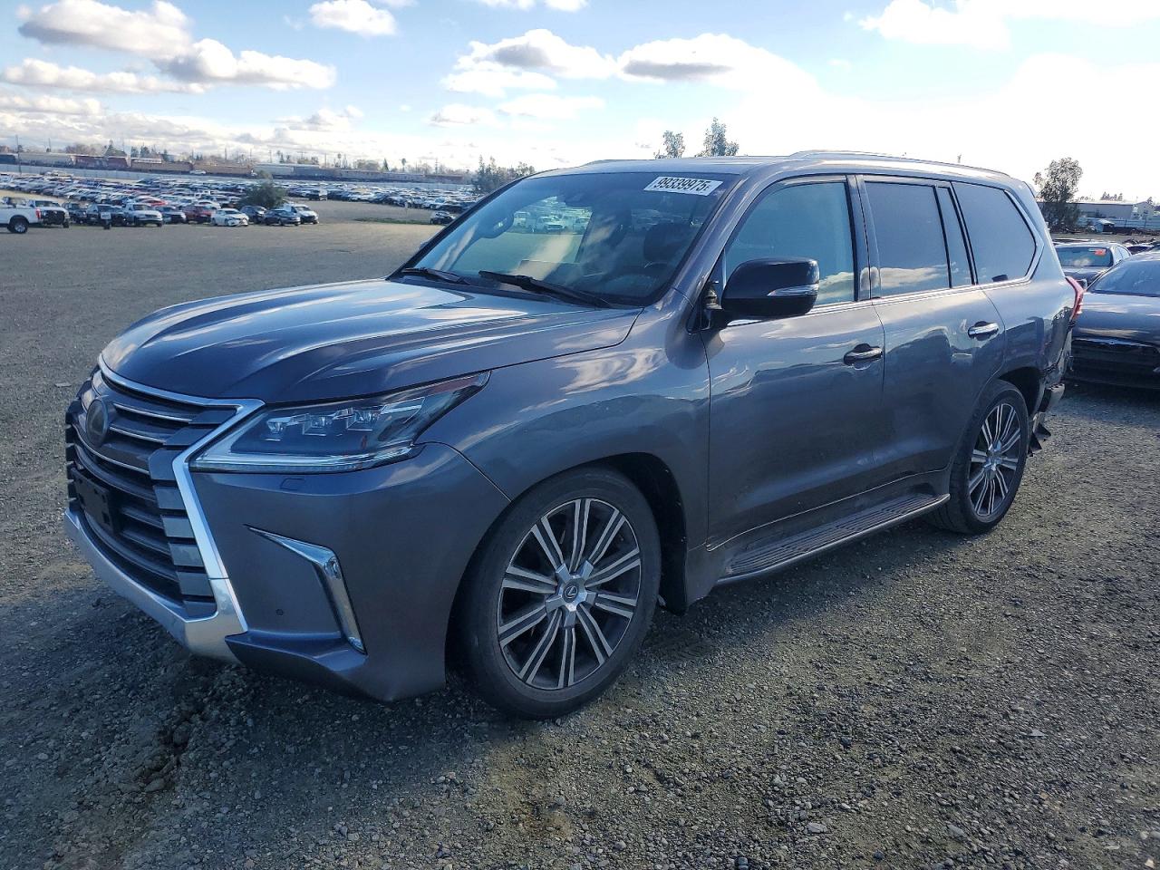 2018 Lexus LX 570, VIN JTJHY7AX4J4263423 — Rear end