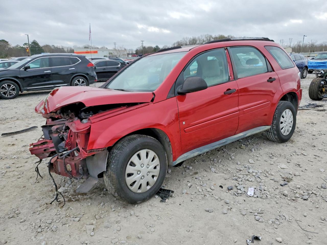 2006 Chevrolet Equinox LS, VIN 2CNDL13F666022403 — Front end