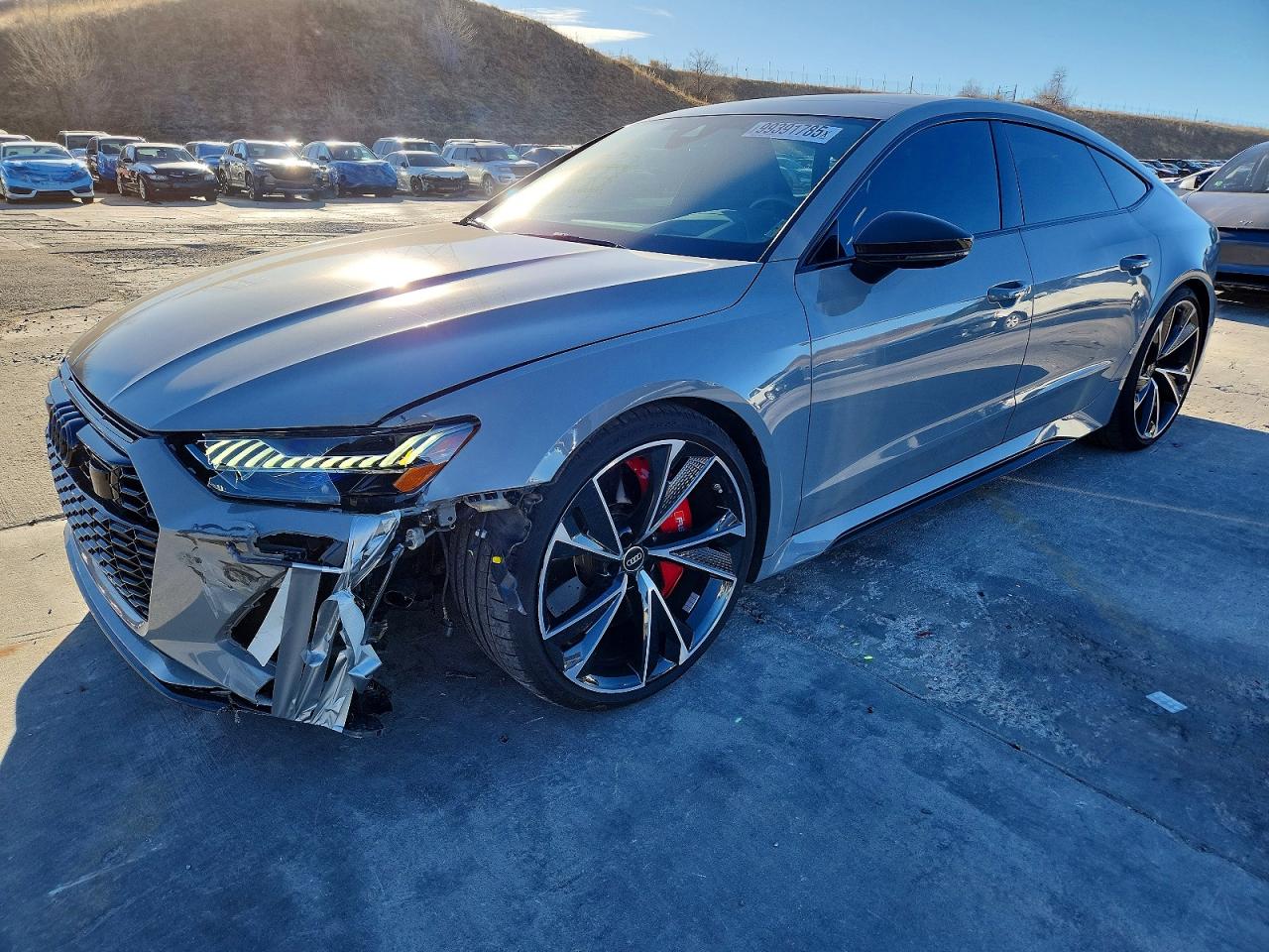 2022 Audi RS 7, VIN WUAPCBF22NN904343 — Перед