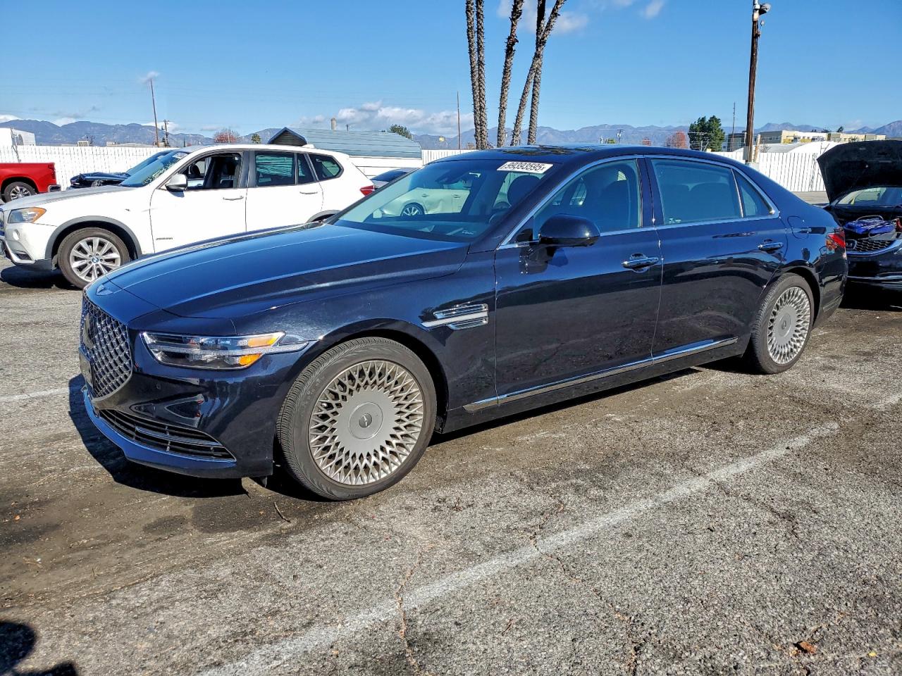 2020 Genesis G90 Ultimate, VIN KMTF54PH8LU078331 — Вода / потоп