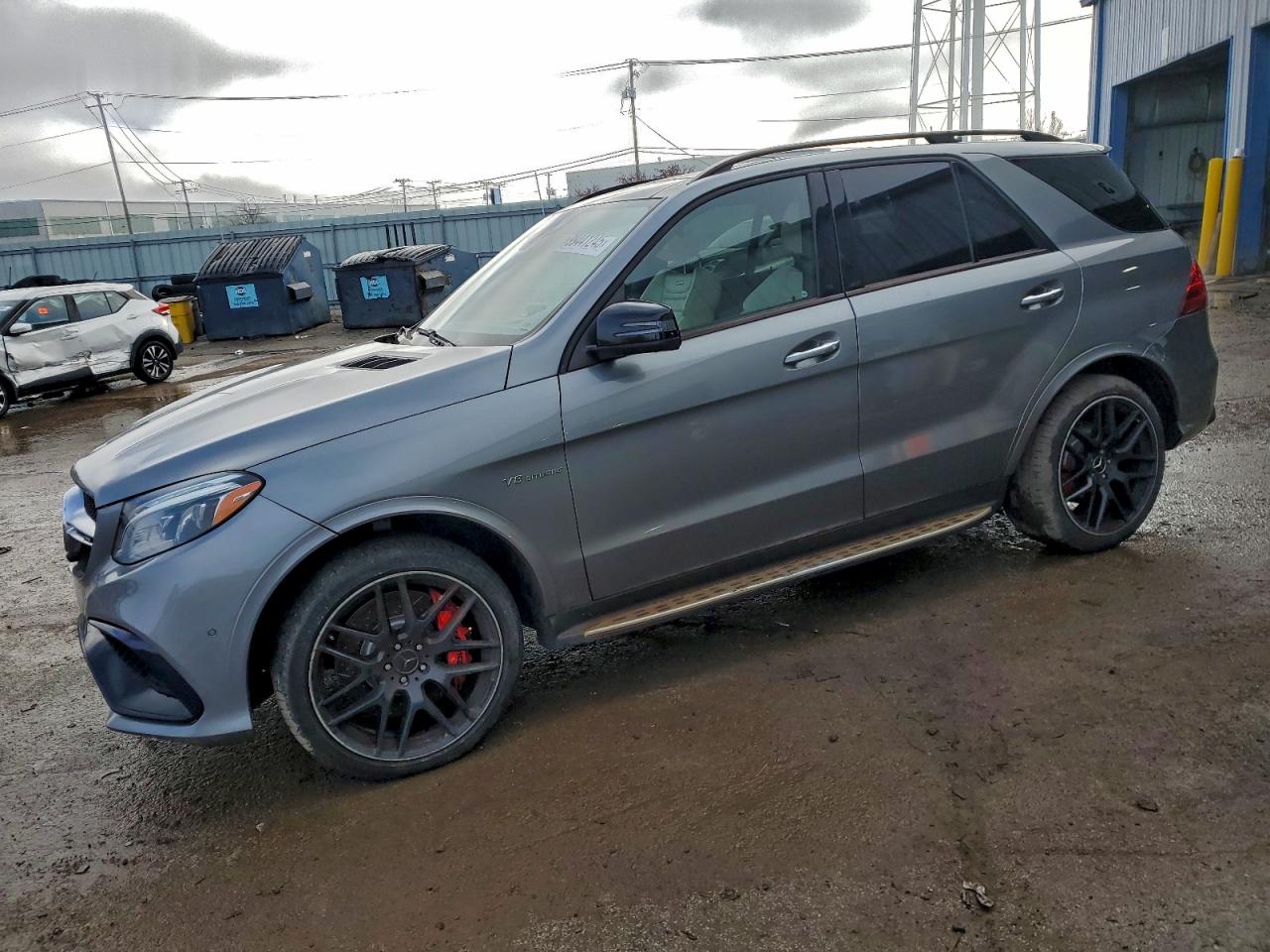 2016 Mercedes-Benz GLE 63 S AMG, VIN 4JGDA7FB9GA680464 — Rear end