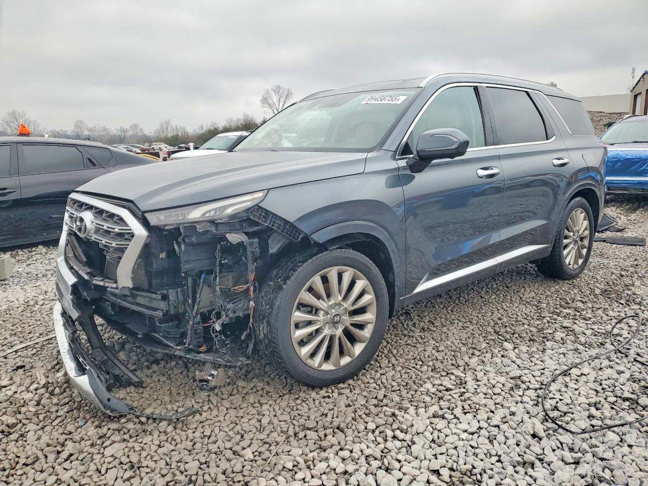 2020 Hyundai Palisade Limited, VIN KM8R54HE0LU088315 — Front end