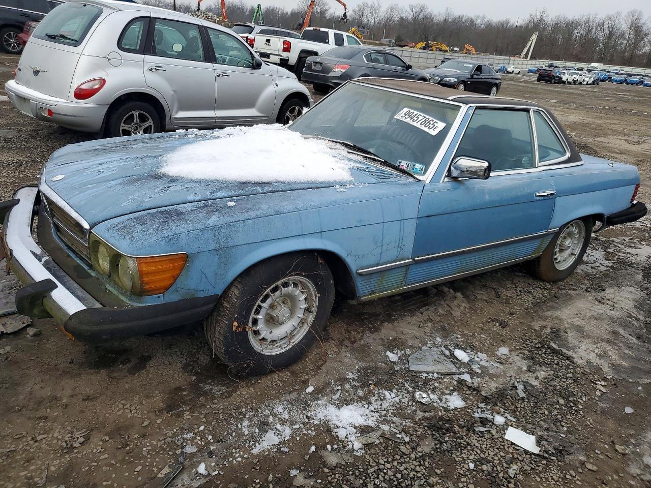 1982 Mercedes-Benz 380 SL, VIN WDBBA45A0CB015877 — Minor dents and scratches